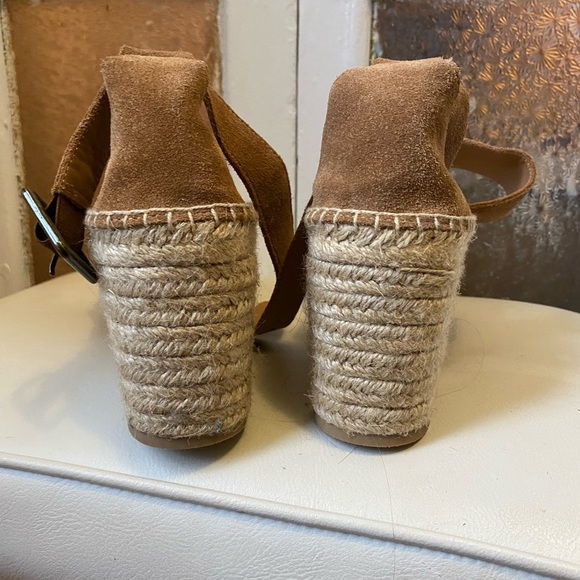 Soludos Leather Platform Espadrilles